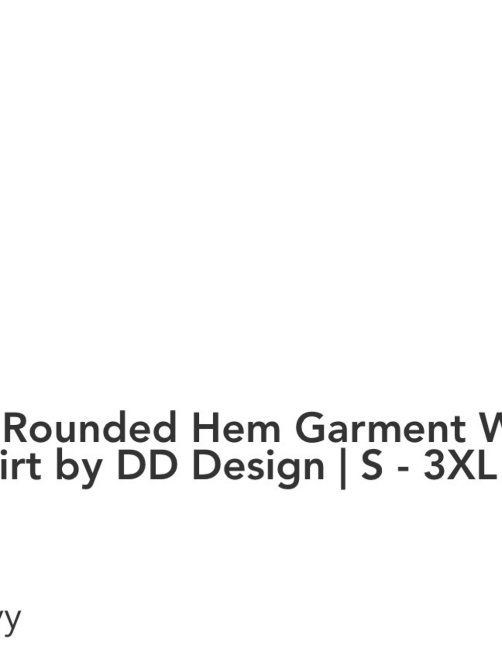Lived In Rounded Hem Garment Washed Sweatshirt - Picture 5 of 5